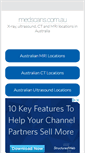 Mobile Screenshot of medscans.com.au